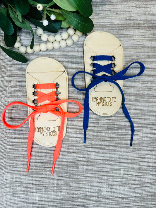 Children’s Learning To Tie My Shoes