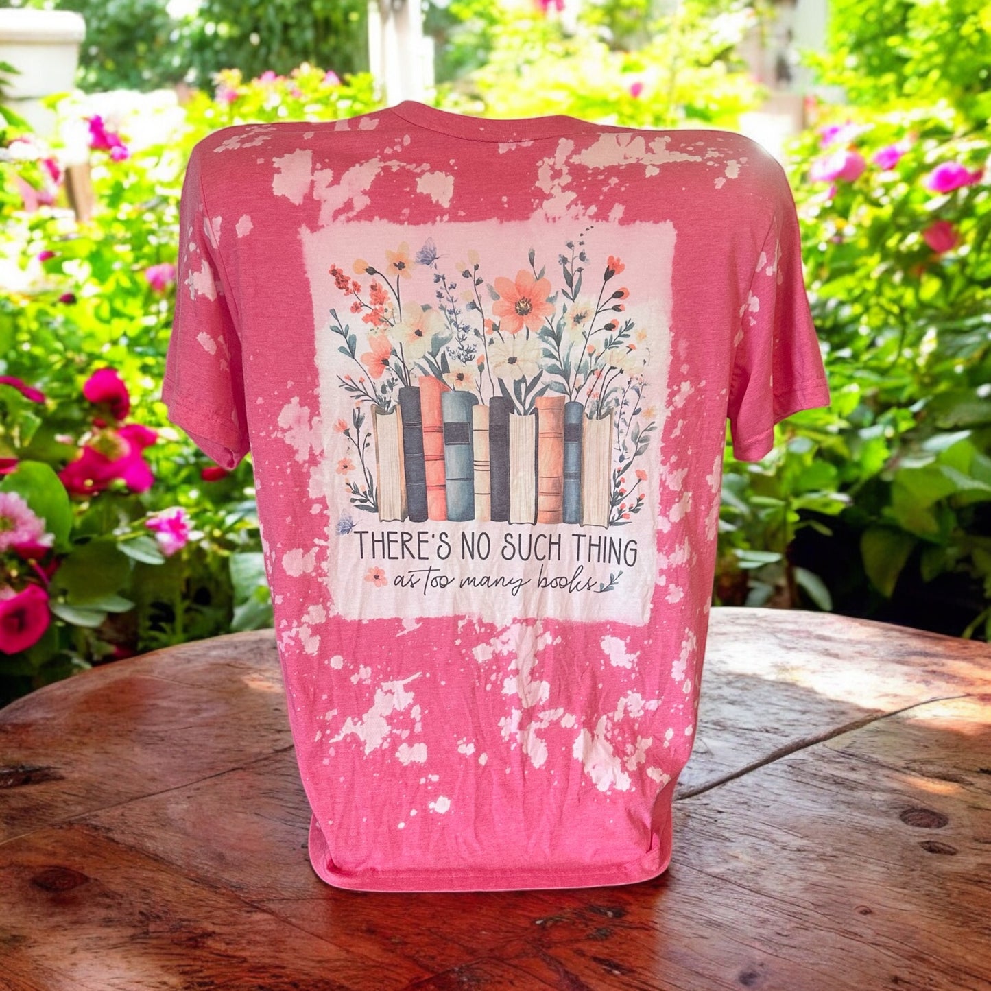 Bleached Too Many Books T-Shirt