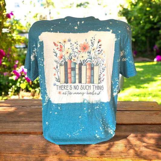 Bleached Too Many Books T-Shirt
