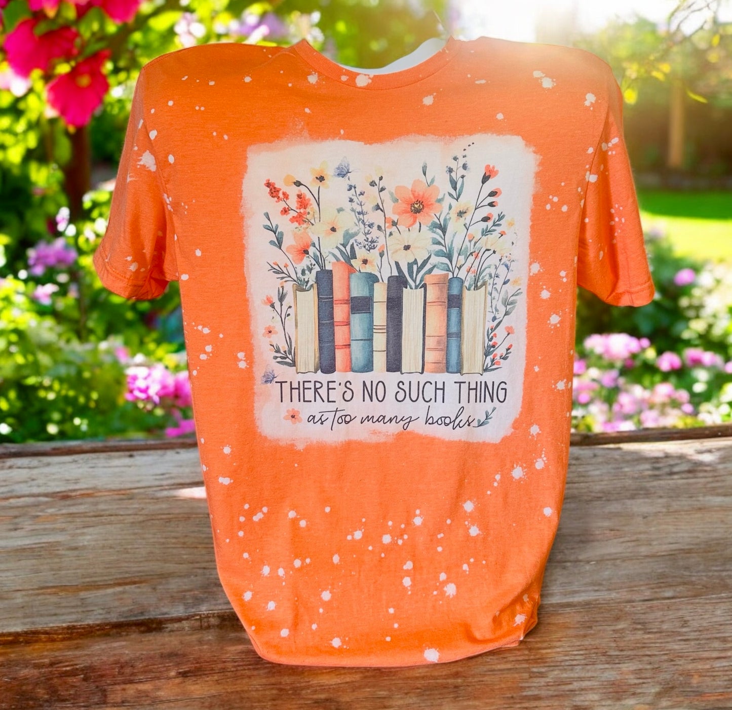 Bleached Too Many Books T-Shirt