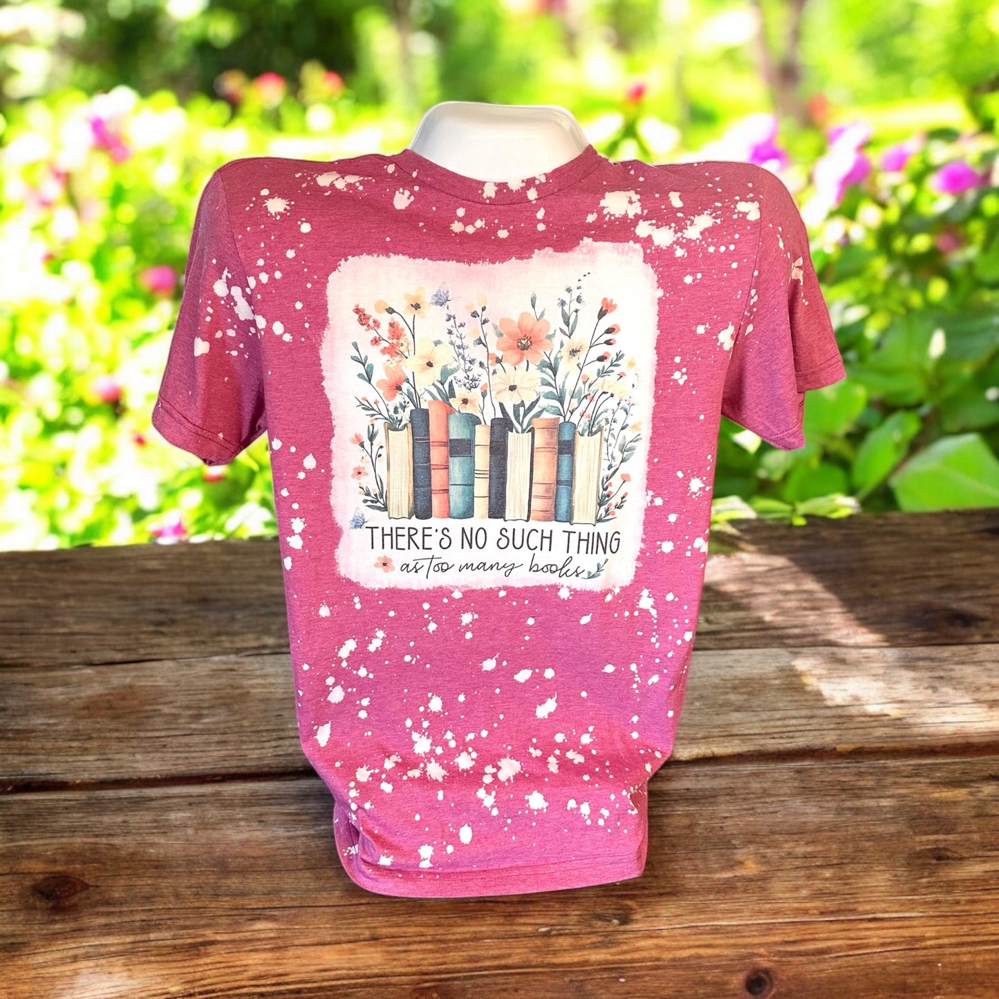 Bleached Too Many Books T-Shirt