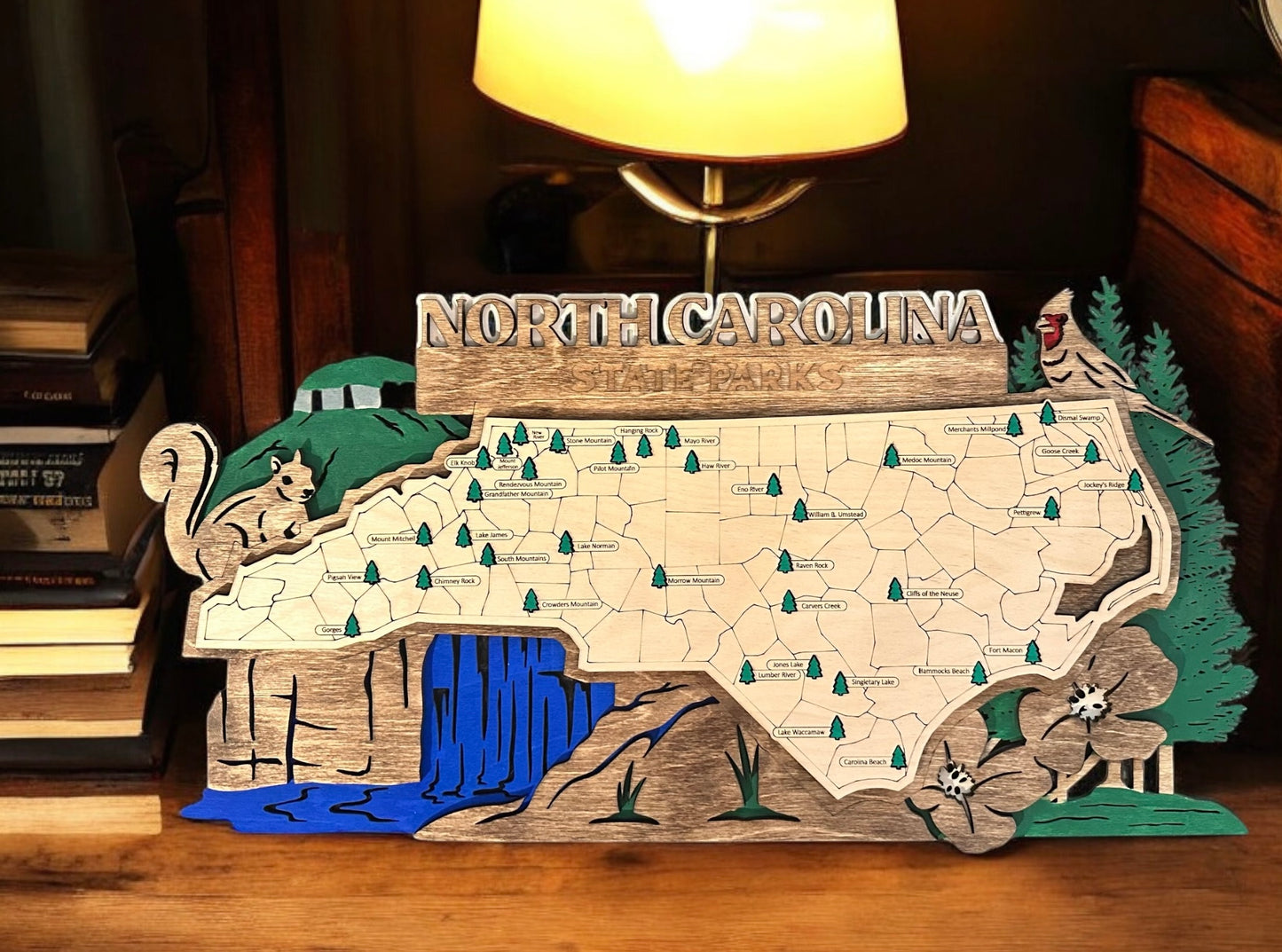 North Carolina State Park Map