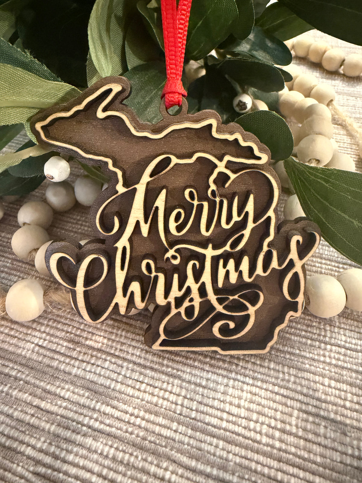 New Michigan Ornament