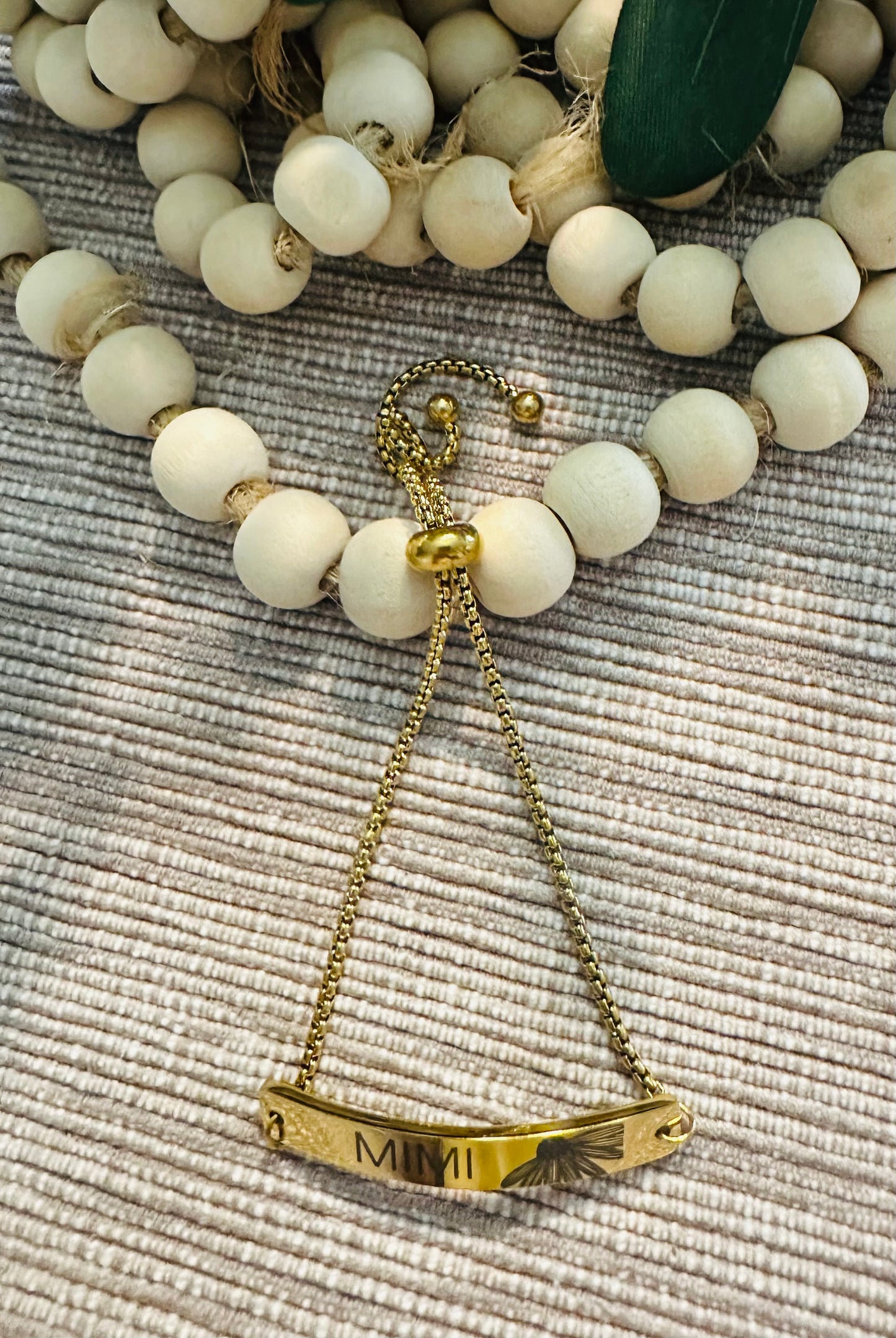 Mimi Sunflower Bracelet (Curved)