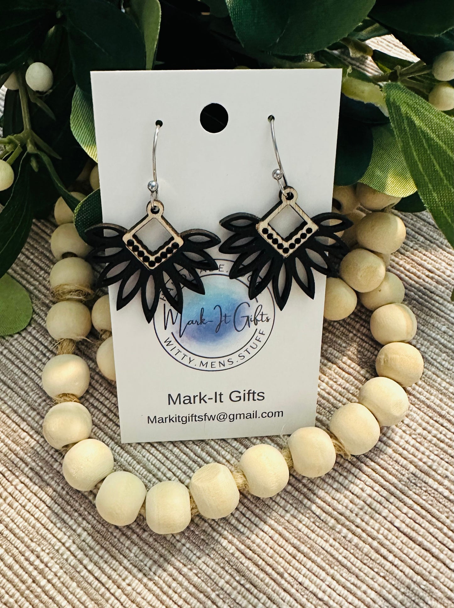 Peacock Boho Dangles Earrings