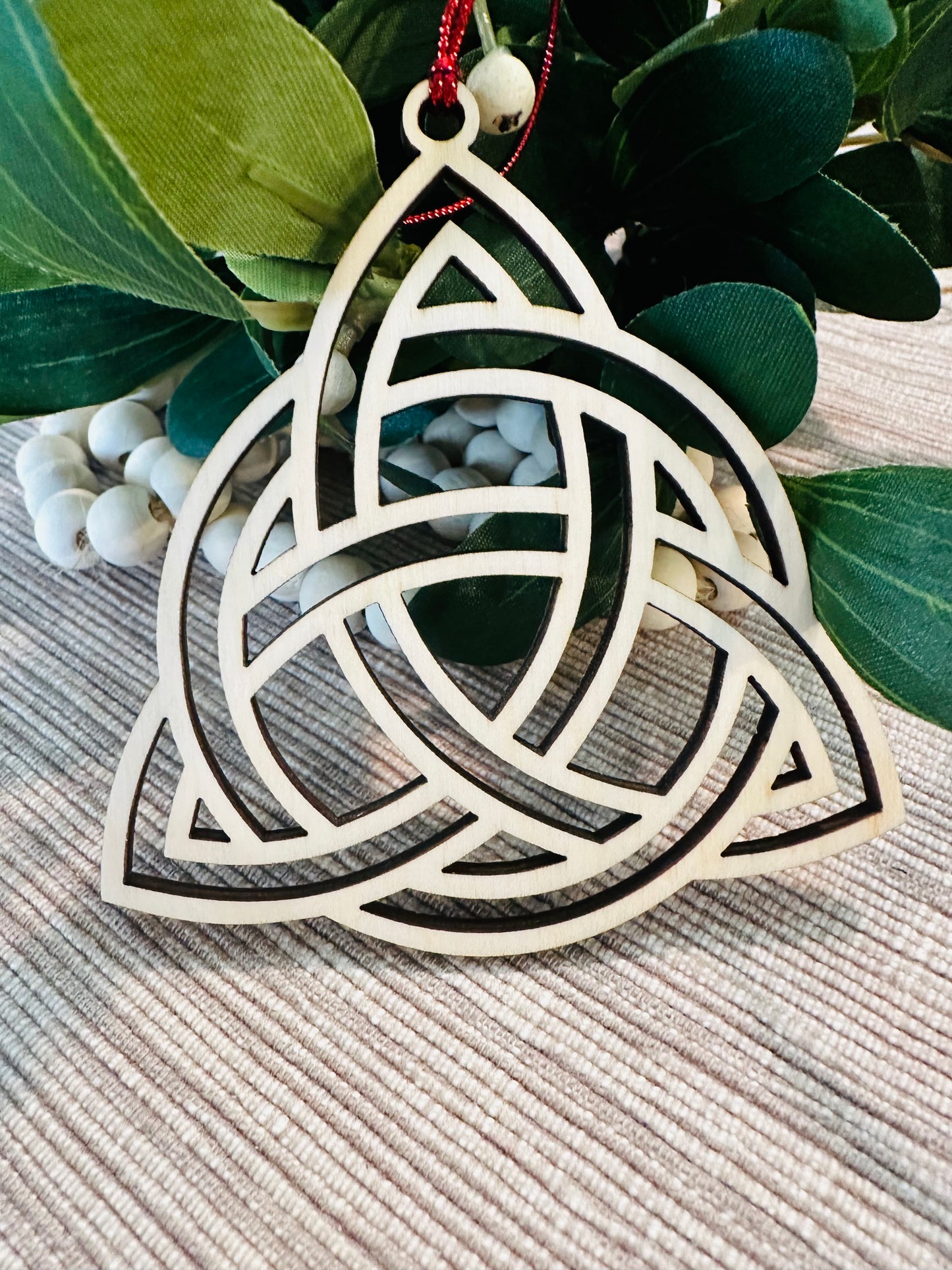 Celtic Knot Ornament (Wood)