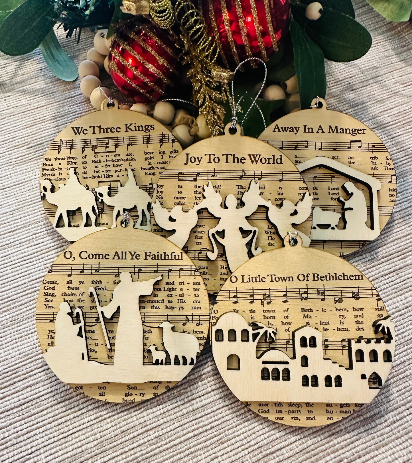 Christmas Song Ornament