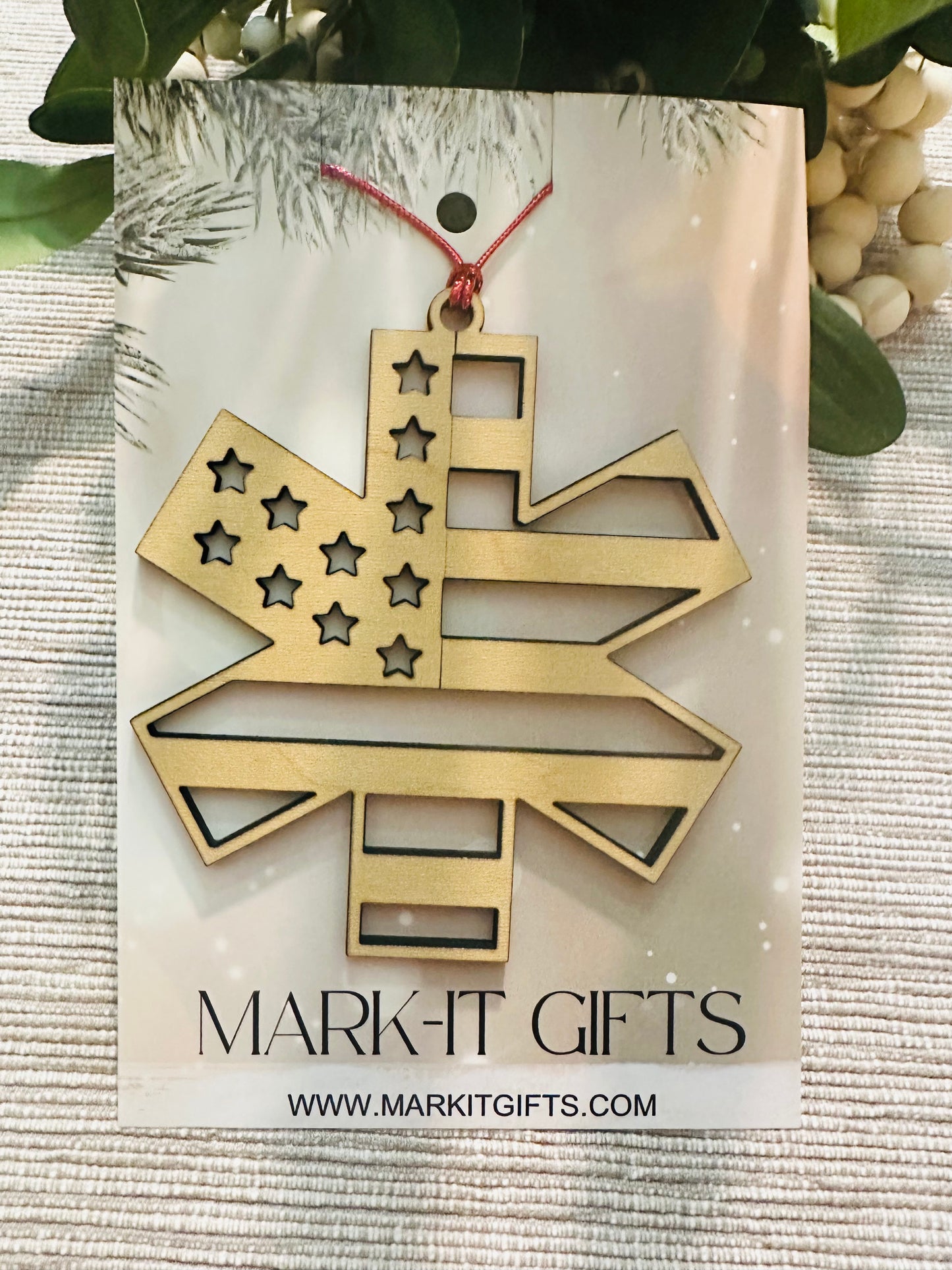 Lifesaving Warriors EMT Ornament