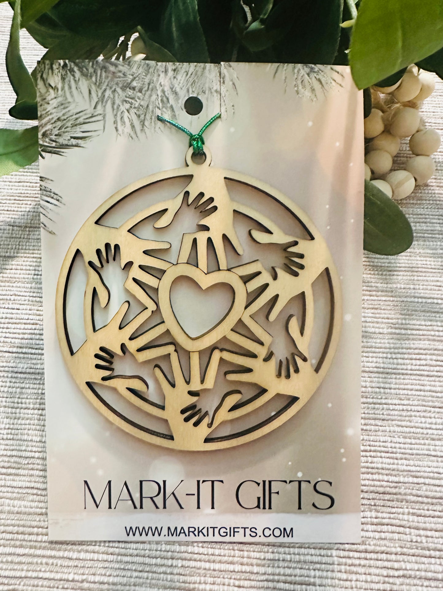 Uplifting Lives Social Work Ornament