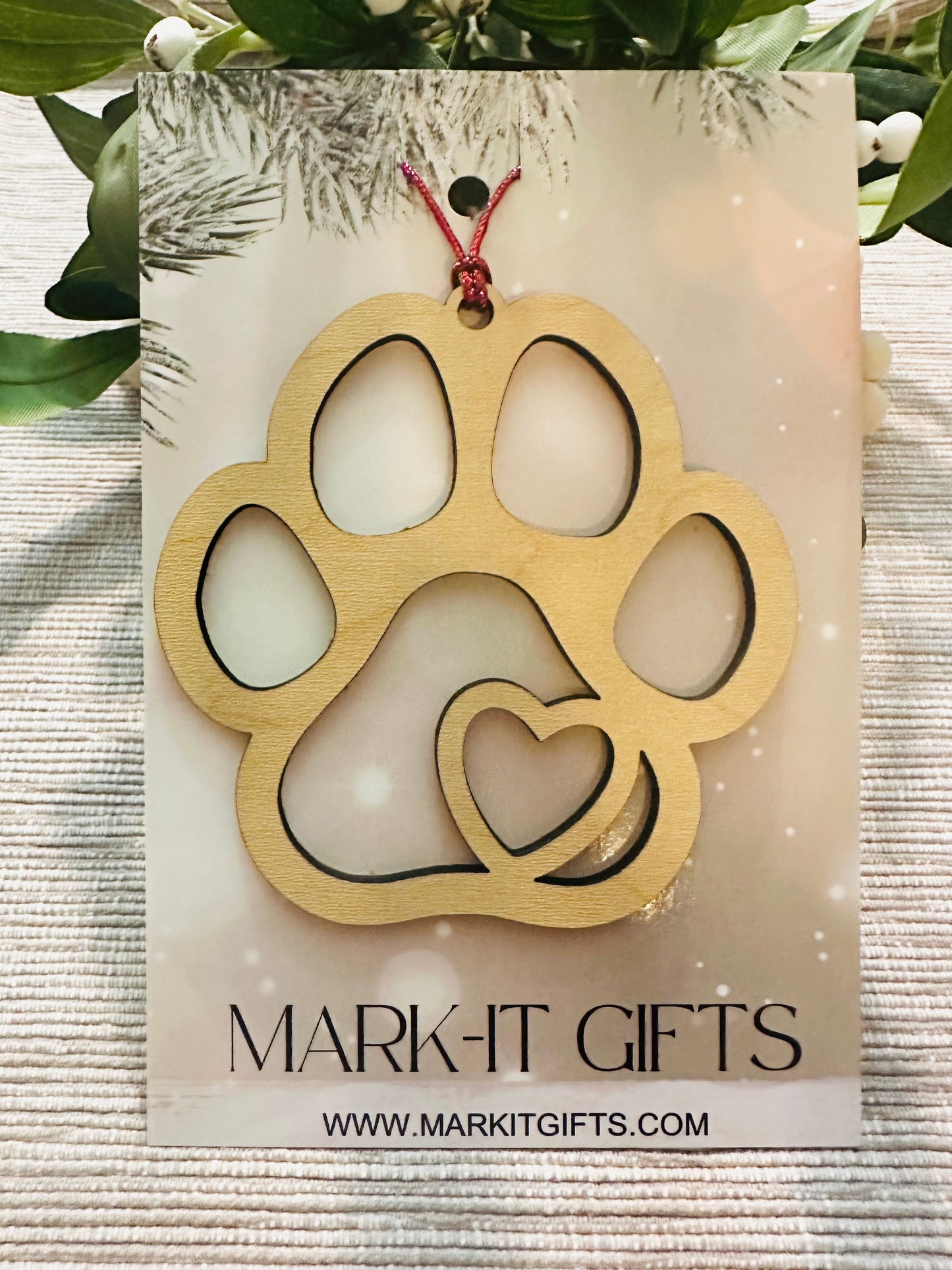 Unconditional Love Dog Ornament