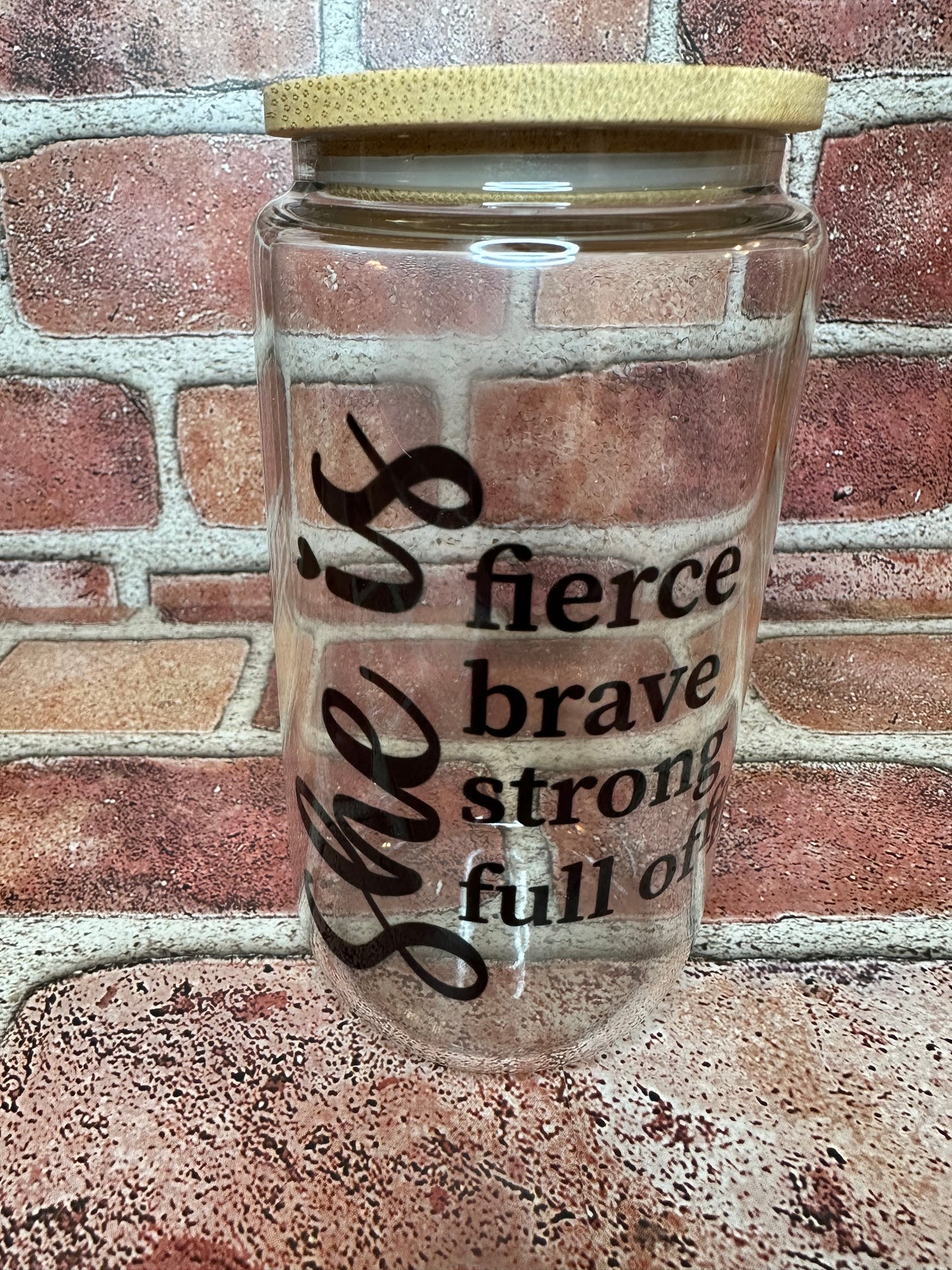 She Is Full Of Fire Libby Tumbler