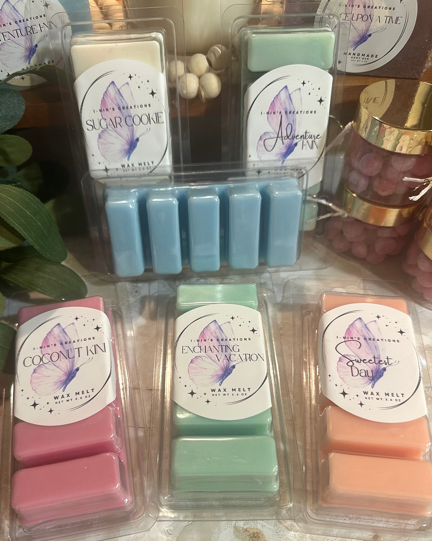 I-NIN's Wax Melt Snap Bar