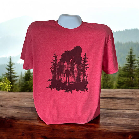 Sasquatch Watercolor T-Shirt