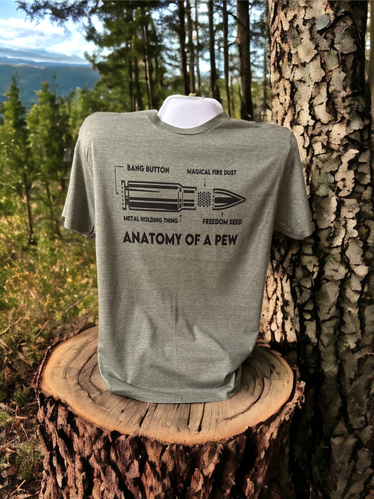 Anatomy Of A Pew T-Shirt