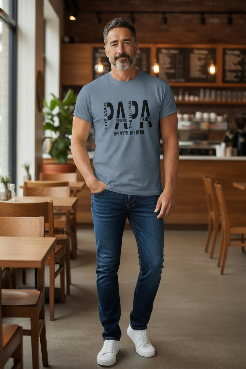 Papa Myth Legend T-Shirt