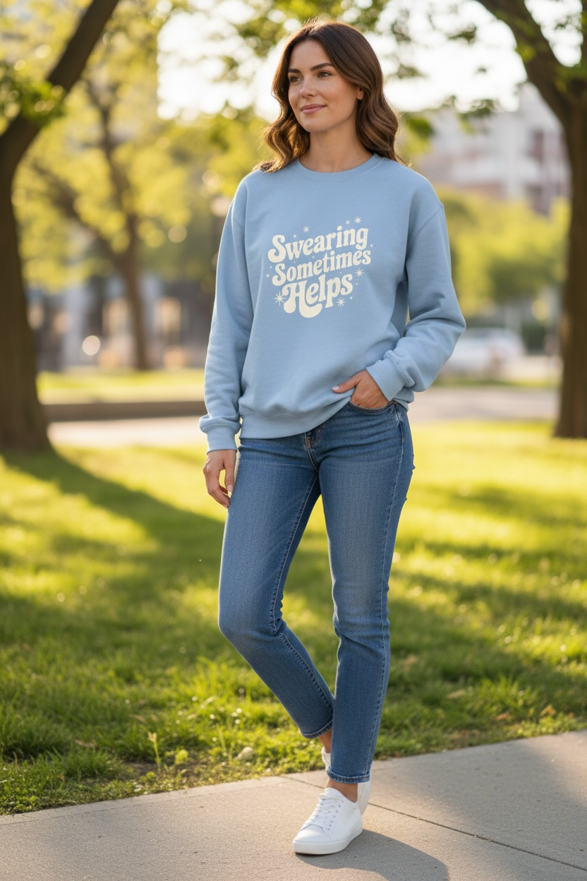 Swearing Helps Sweatshirt