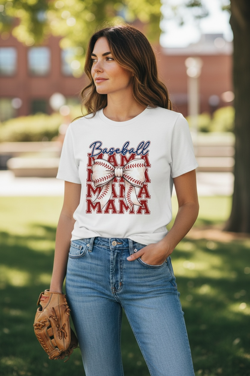 Baseball Mama T-Shirt