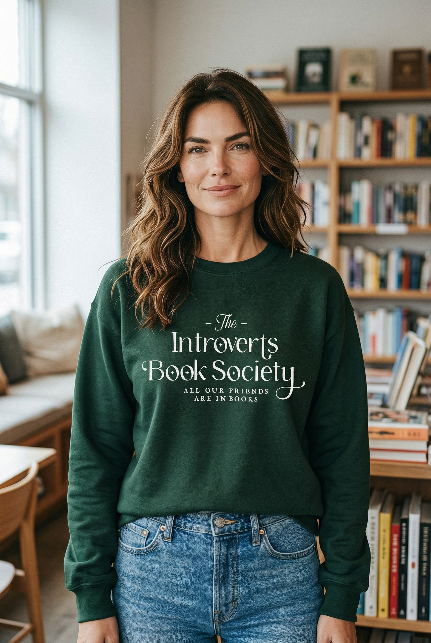 Introvert Book Society Sweatshirt