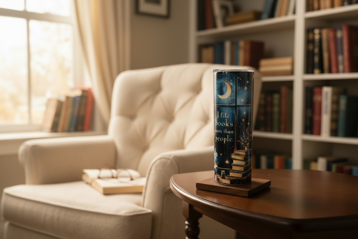 20oz I Like Books Tumbler