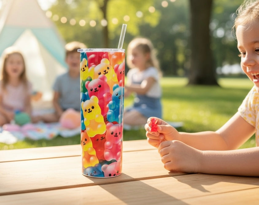 20oz Gummy Bears Tumbler