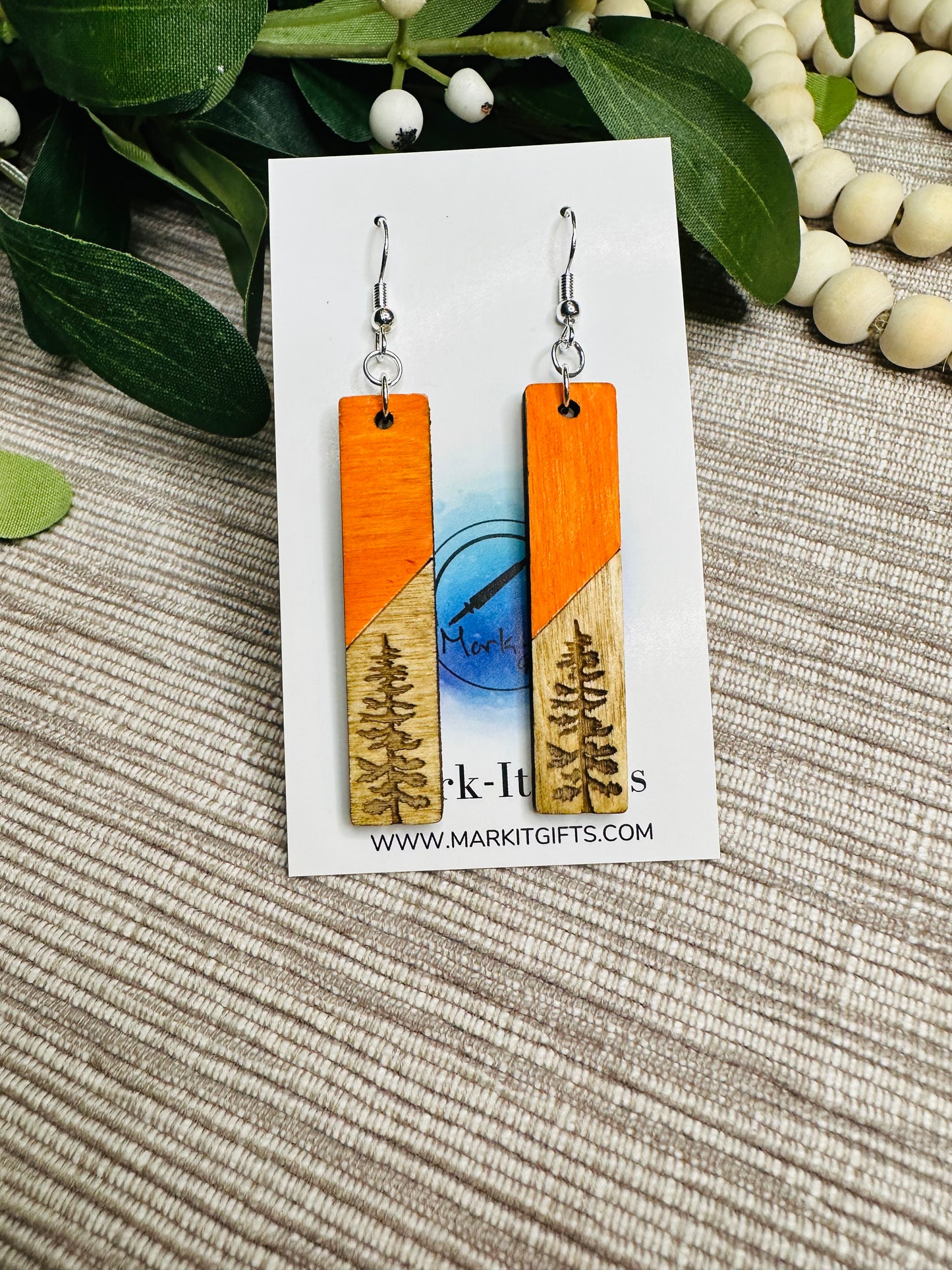 Tree Earrings