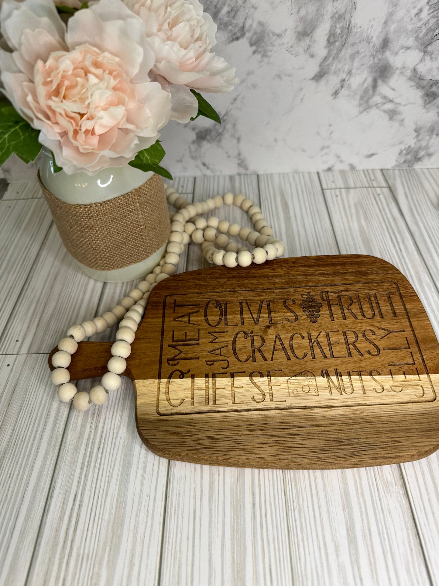 Meat, Olives, Fruit Board