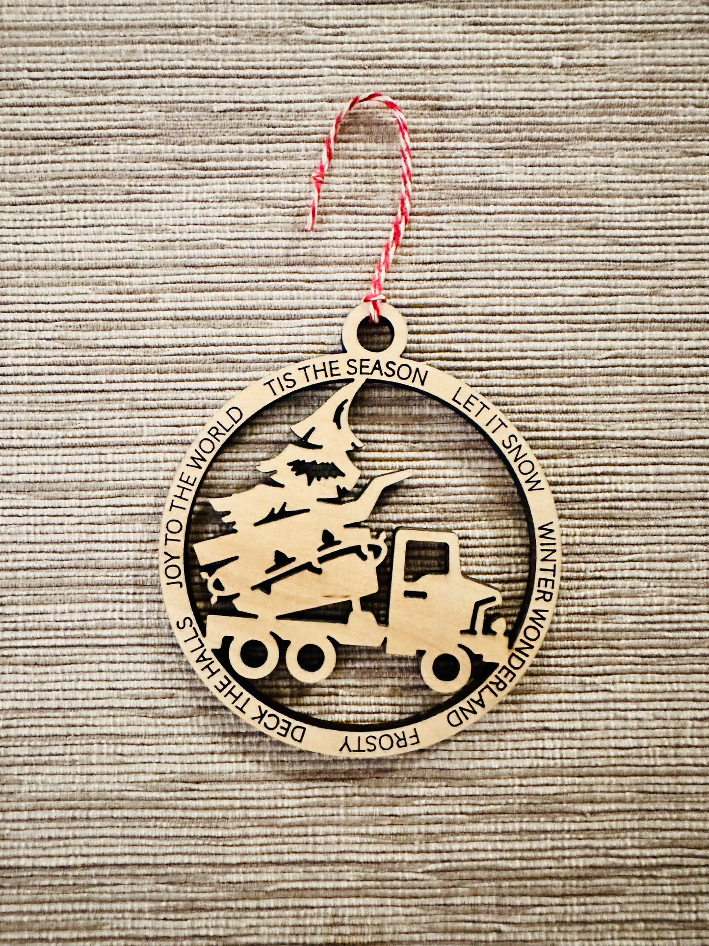 Tiny Tot Ornaments (Wood)