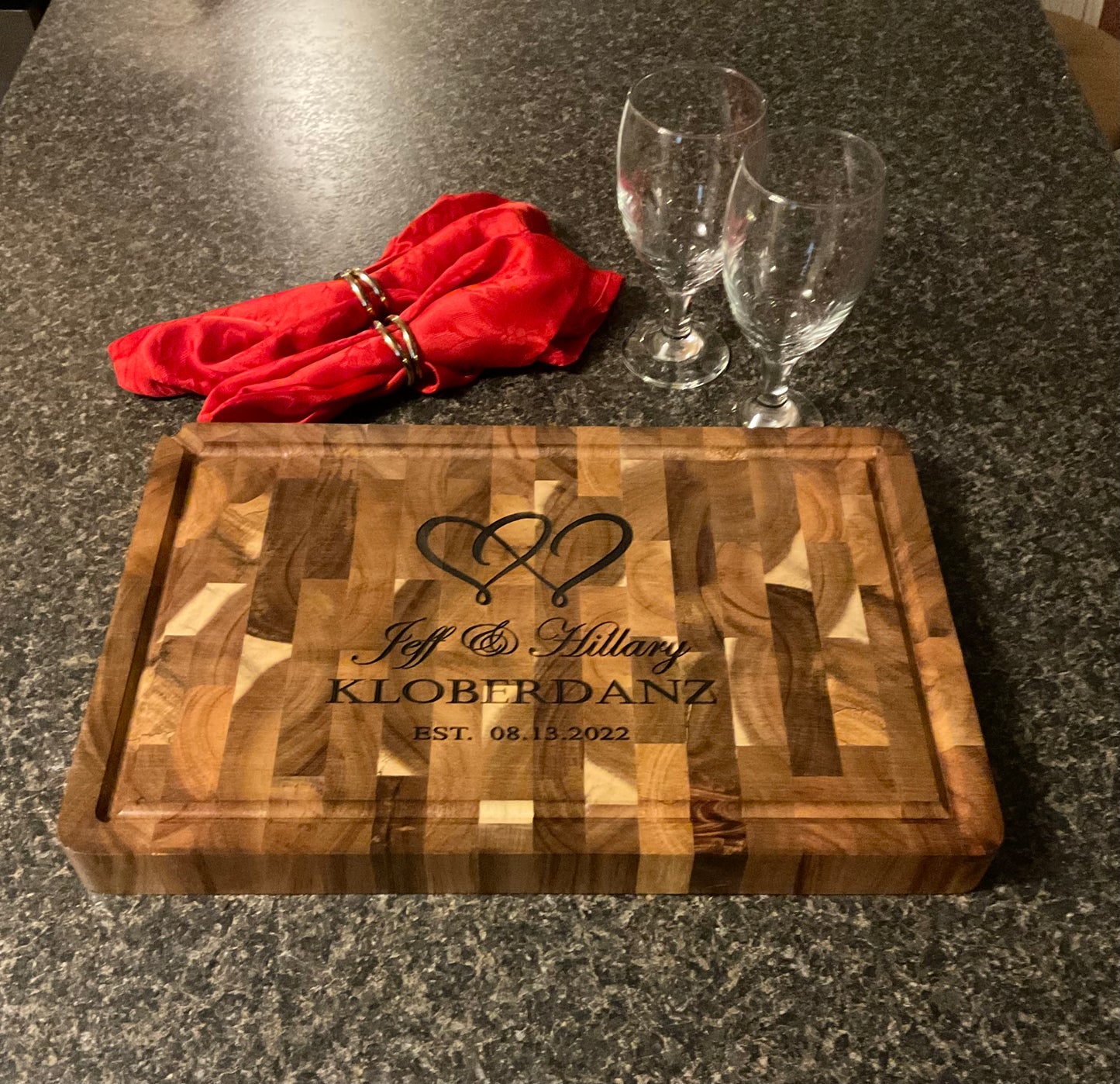 End Piece Cutting Board