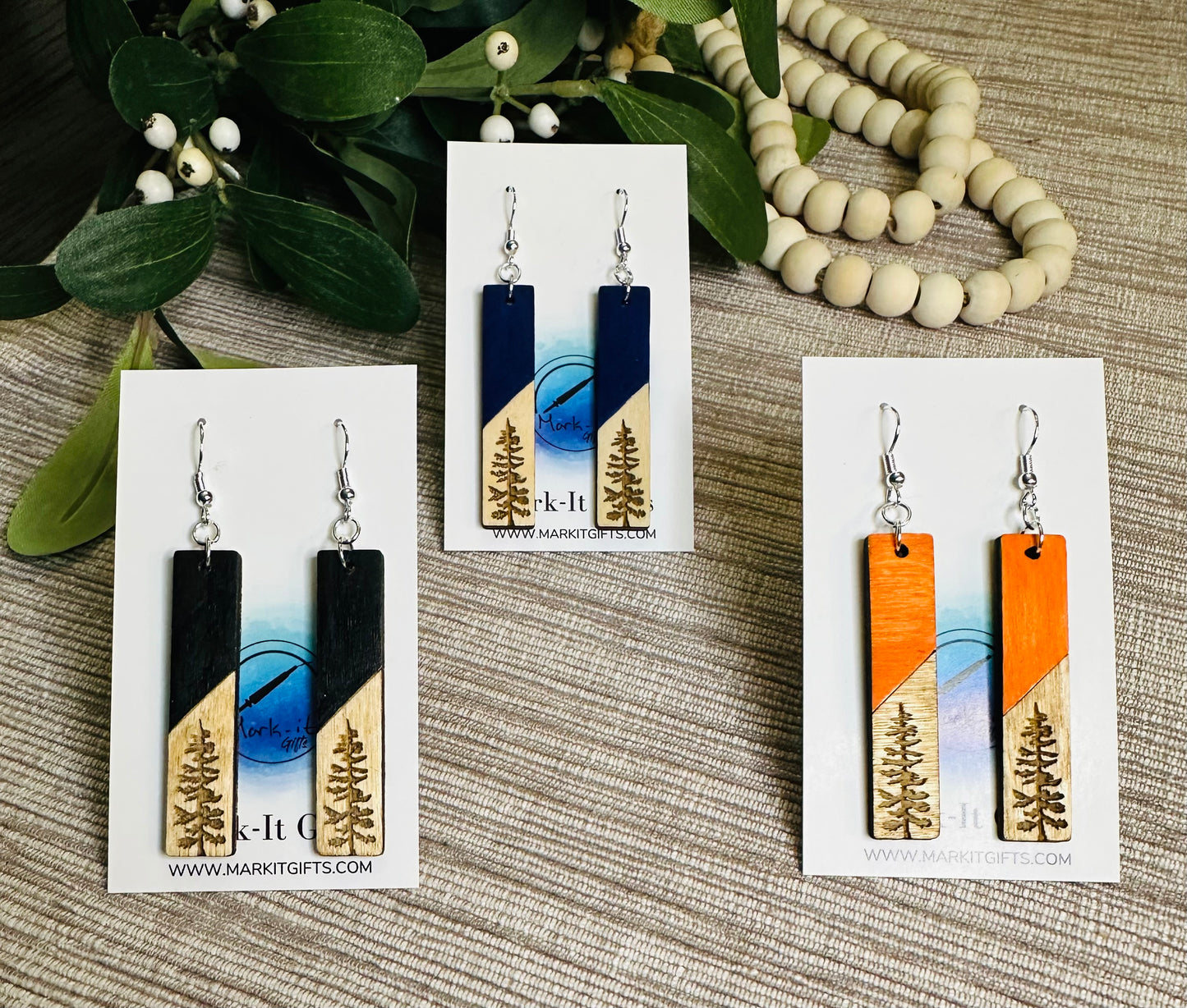 Tree Earrings