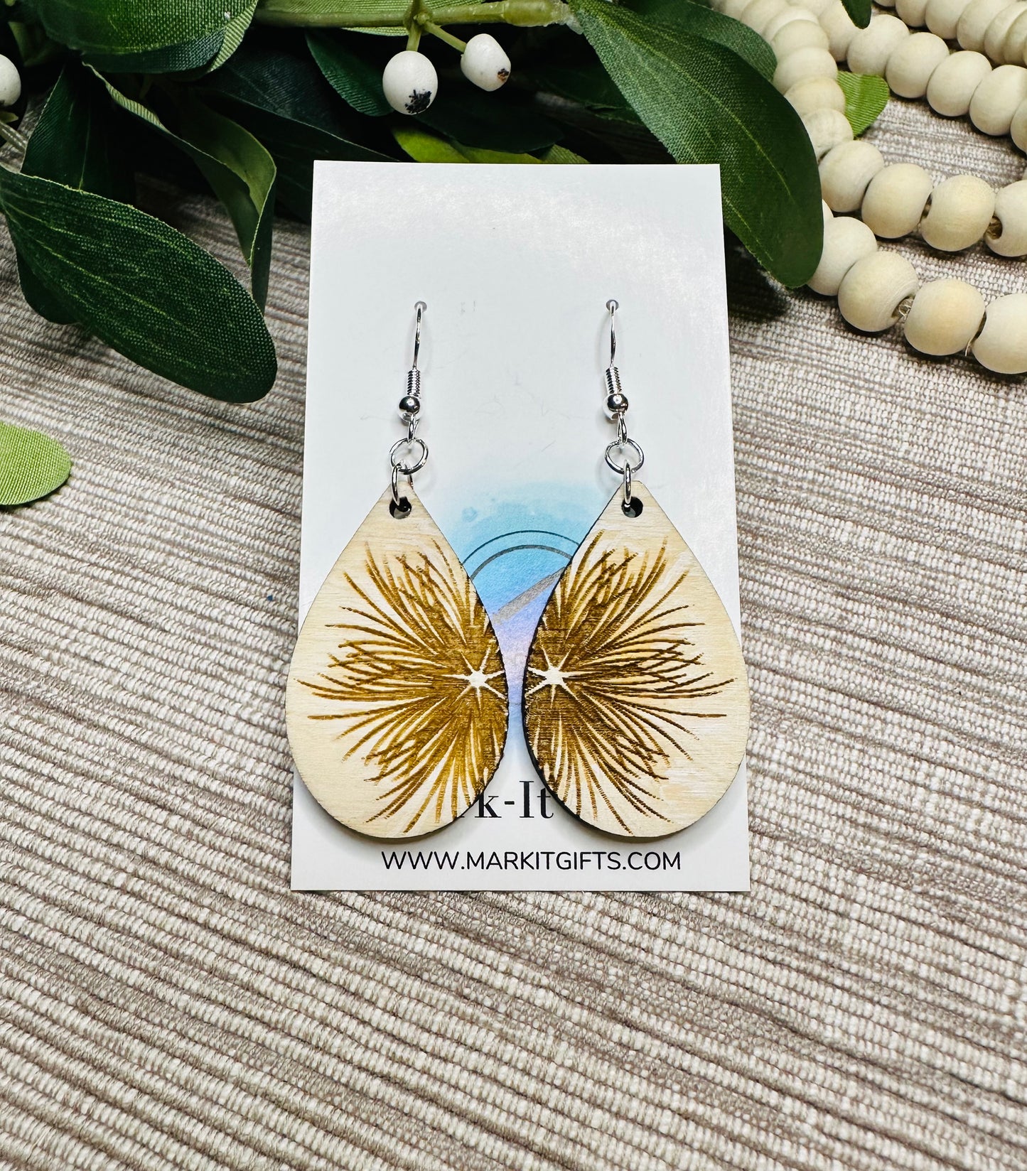Whispy Floral Earrings