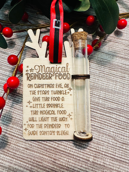 Magical Reindeer Food Ornament