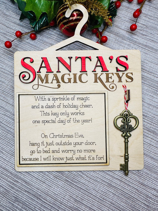 Santa’s Magic Key Sign