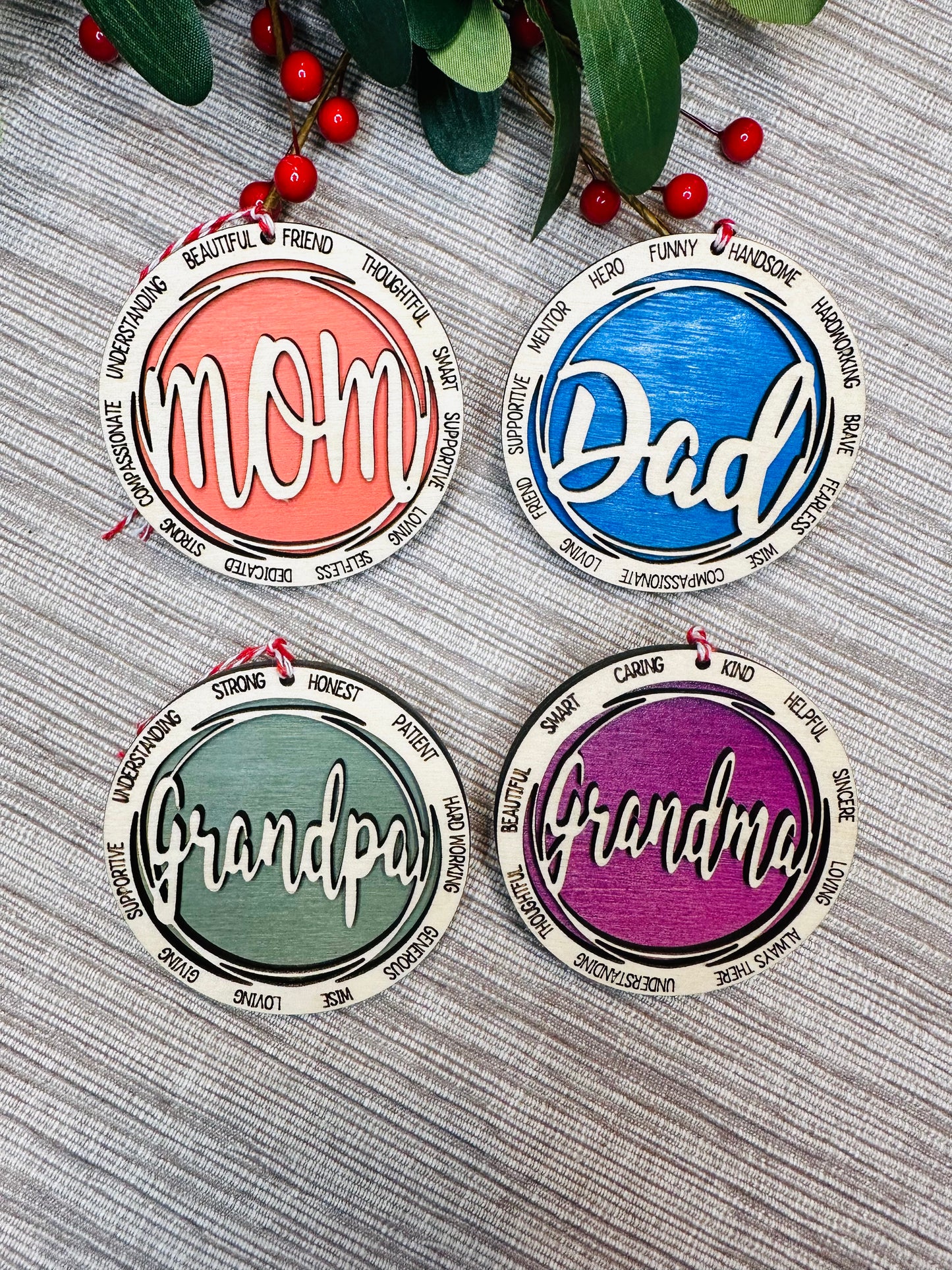 Parent & Grandparent Ornaments