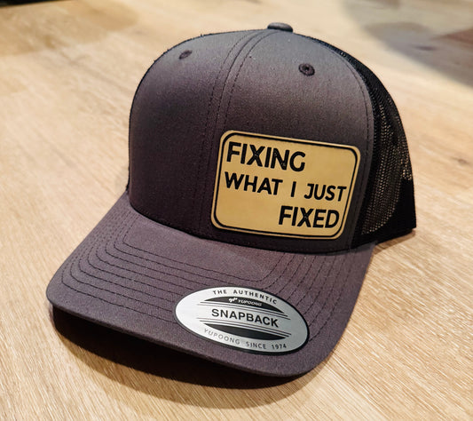 Fixing What I Fixed Hat