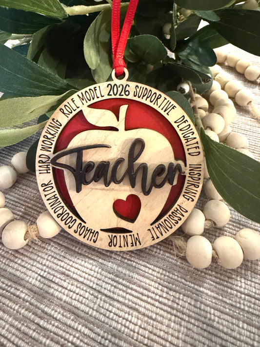 Teacher Ornament