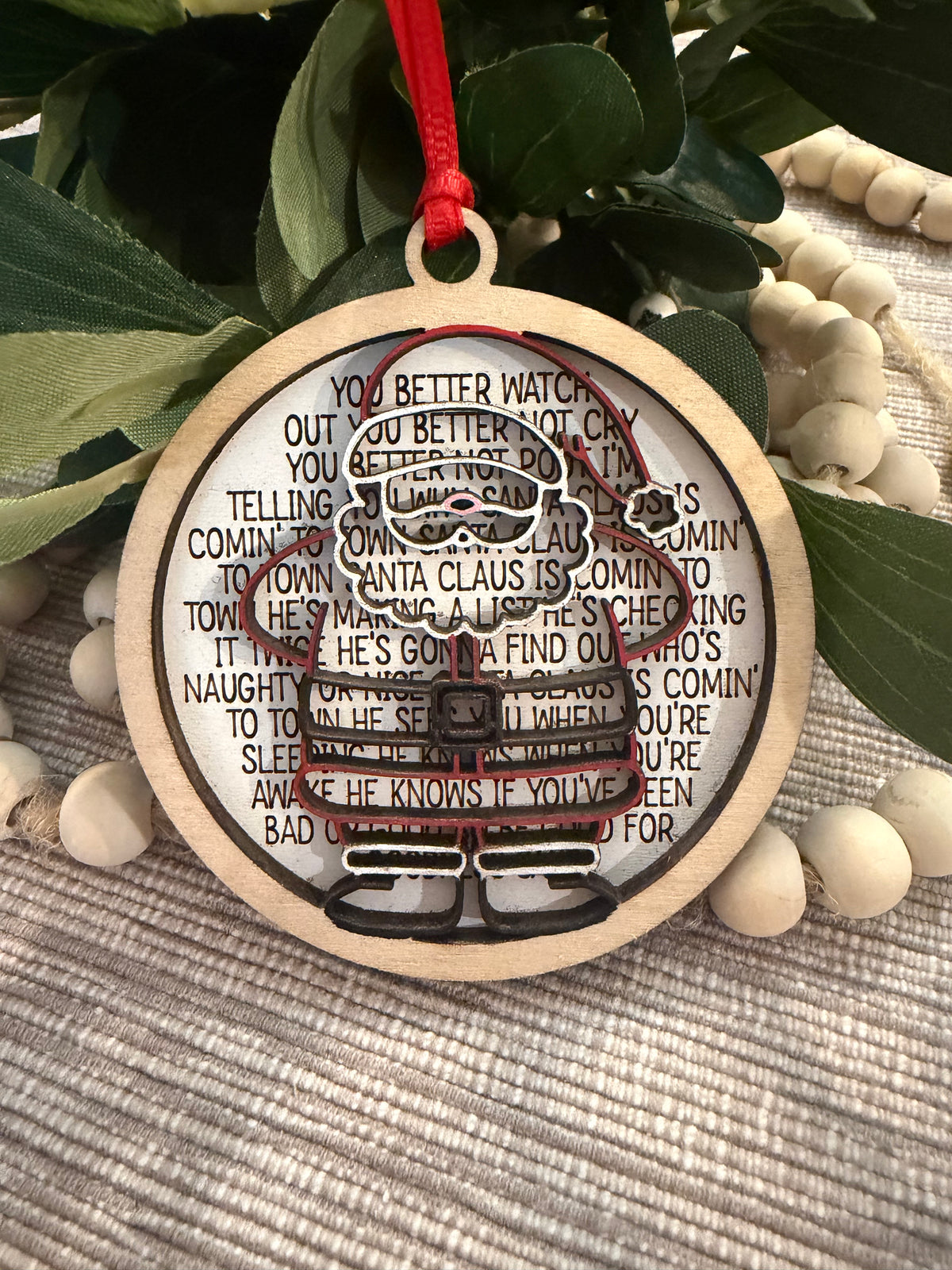 Better Watch Out Ornament