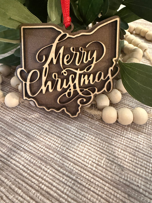 New Ohio Ornament