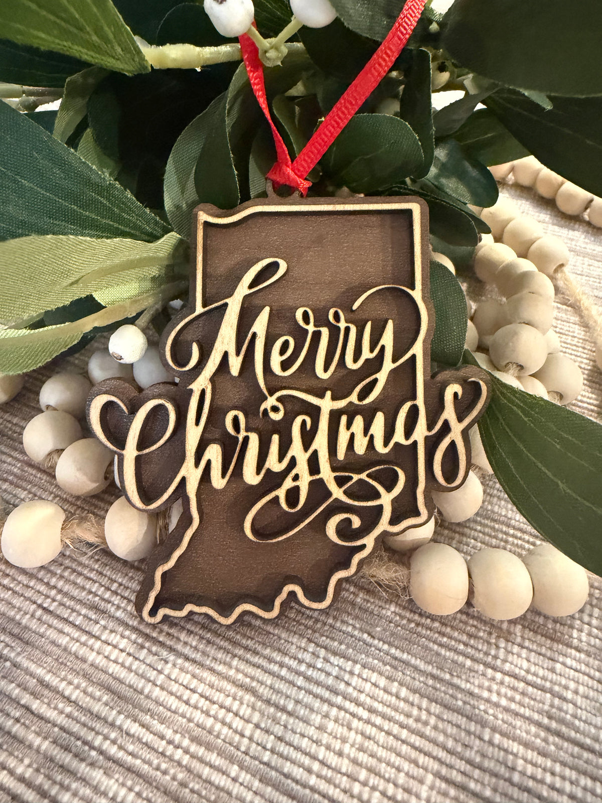 New Indiana Ornament