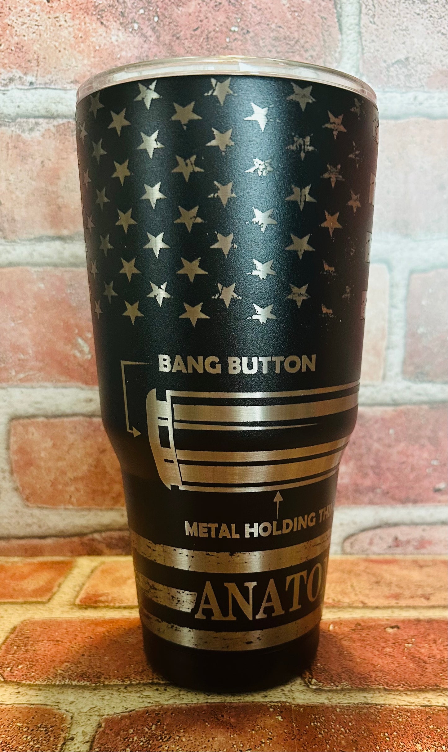 30oz Anatomy Of A Pew Engraved Tumbler