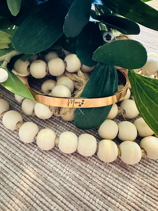Mama Hearts Bangle