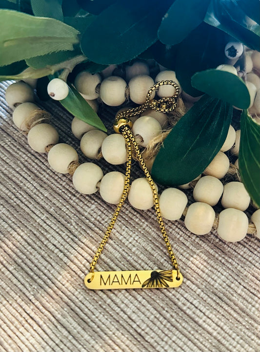 Mama Sunflower Bracelet