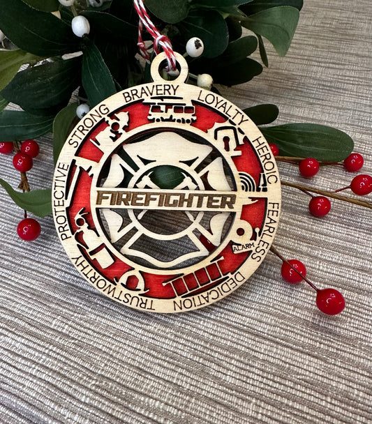 Firefighter Ornament