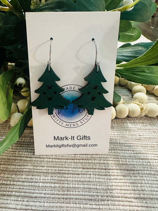 Christmas Tree Earrings
