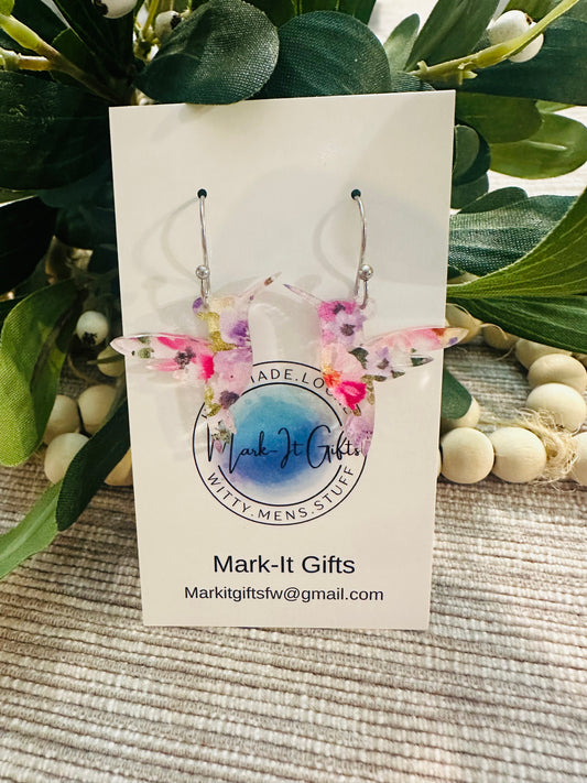 Humming Bird Earrings