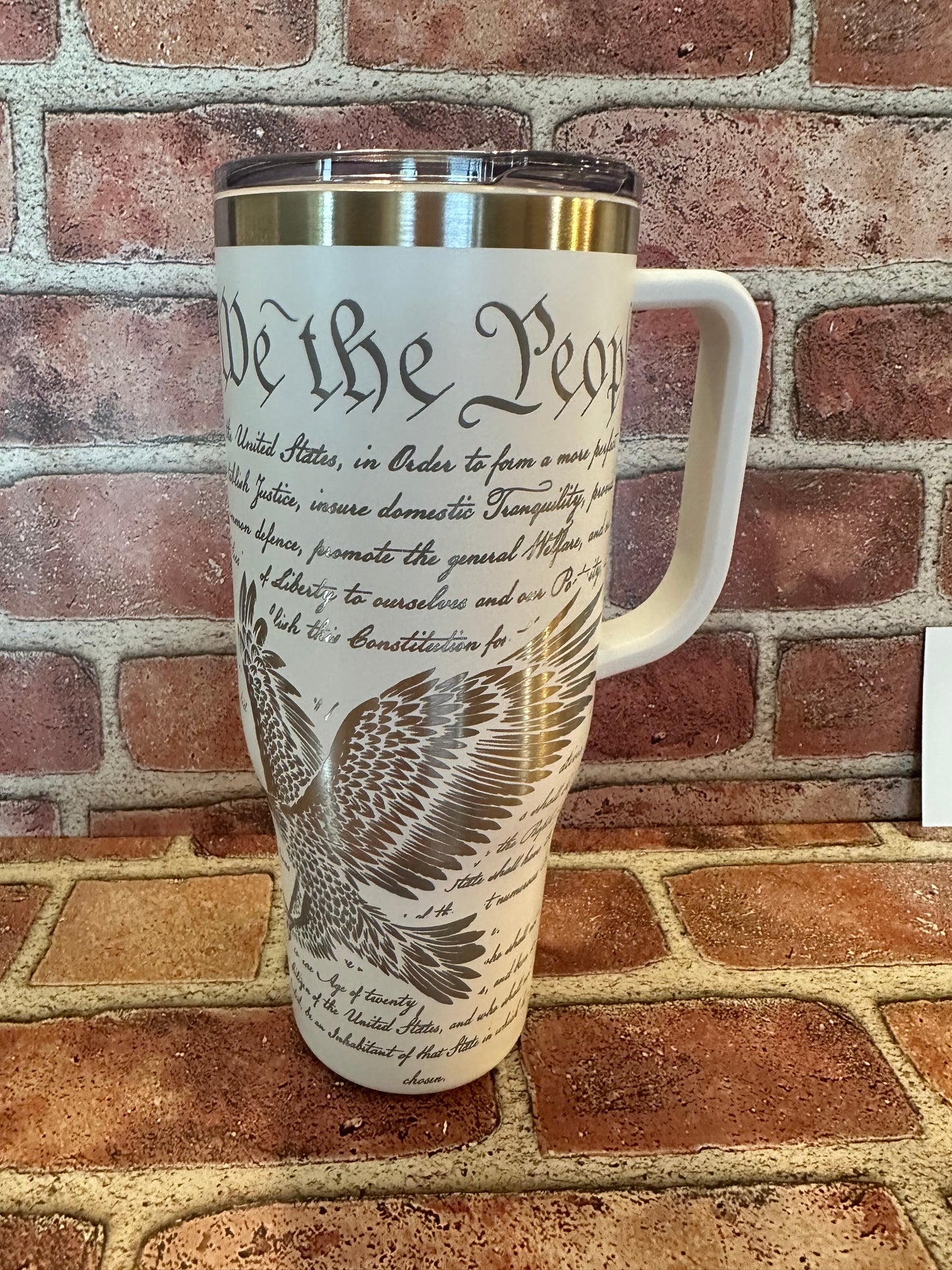 40oz Engraved Freedom Tumbler