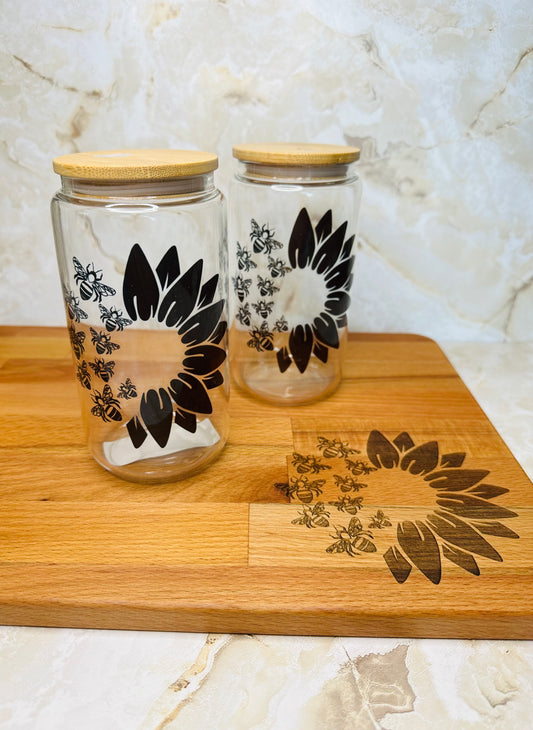 Bee Libby Glass Tumbler