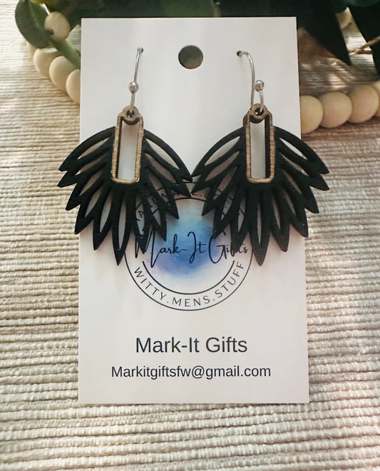 Boho Bird Feather Dangles Earrings