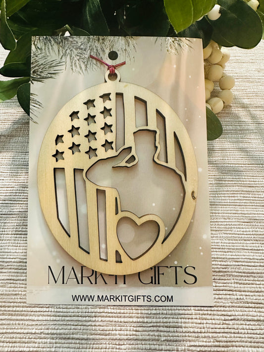 A Soldier’s Heart Ornament