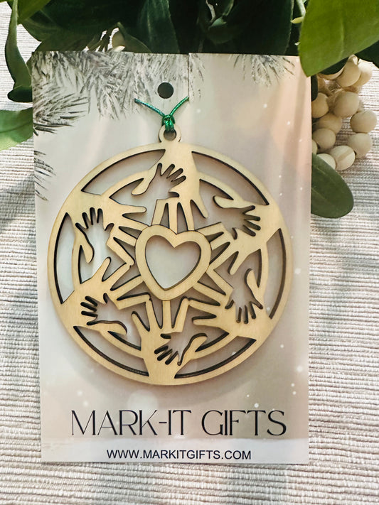 Uplifting Lives Social Work Ornament