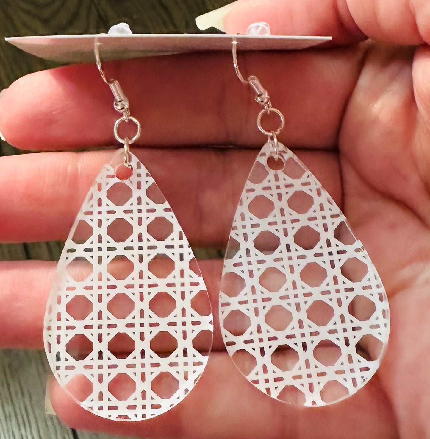 Rattan Drop Earrings